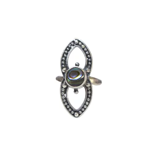 ANEL ARCO DUPLO ABALONE